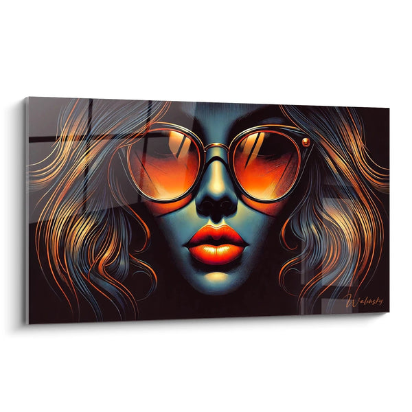Night Glow Artwork - Retro Edition