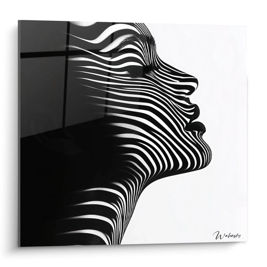 Tableau Lumière Intérieure -Édition Noir et Blanc