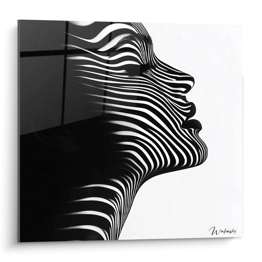 Tableau Lumière Intérieure -Édition Noir et Blanc
