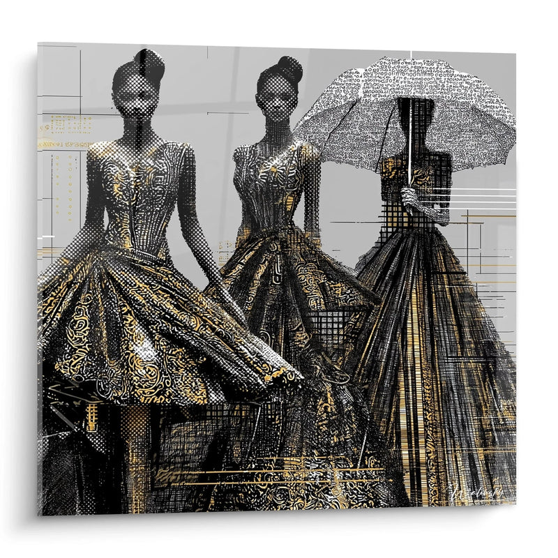 Luxury Painting - Aristocratic Presence - haute couture edition