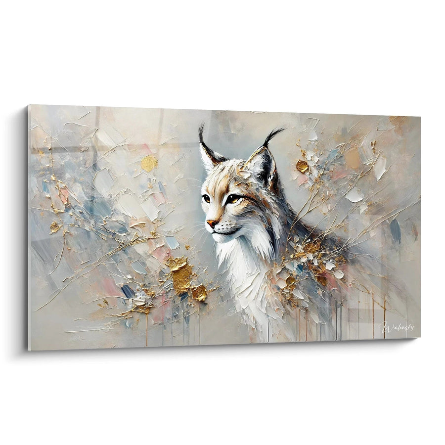 Cuadro Lynx del Crepúsculo - Edición Lynx Animales