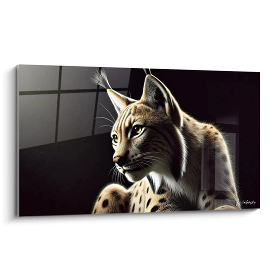 Cuadro Lynx al Acecho - Edición Lynx Animales