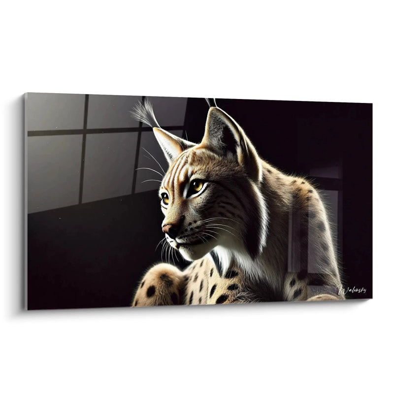 Lynx On Watch Canvas - Lynx Animals Edition