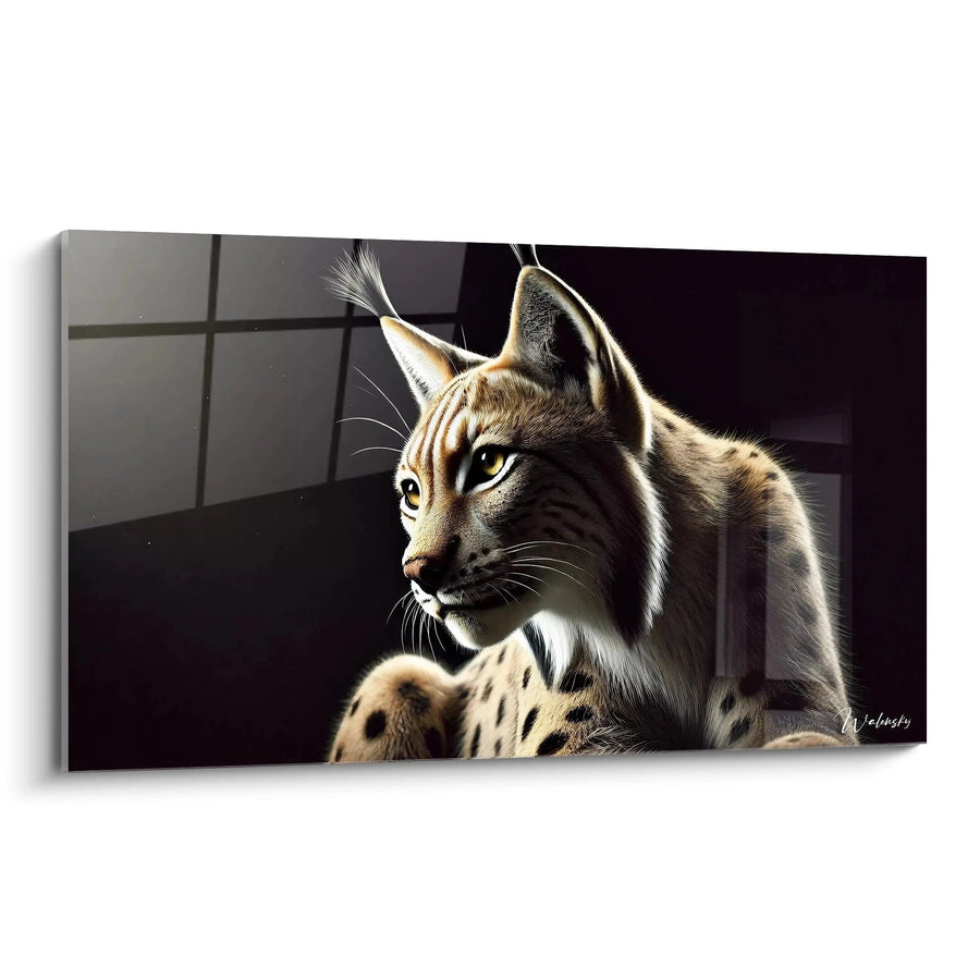 Cuadro Lynx al Acecho - Edición Lynx Animales