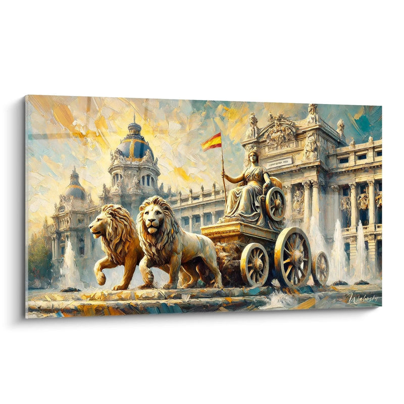 Madrid Painting No.1 - Spain Edition Around the World