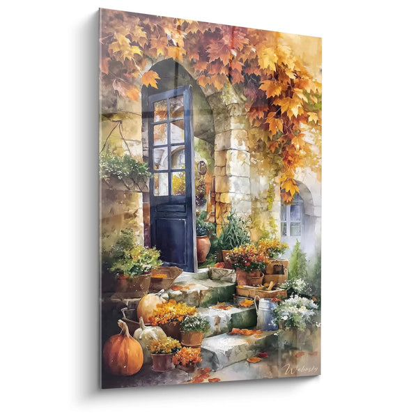 Tableau Maison Cocon Chaleureux - édition automne
