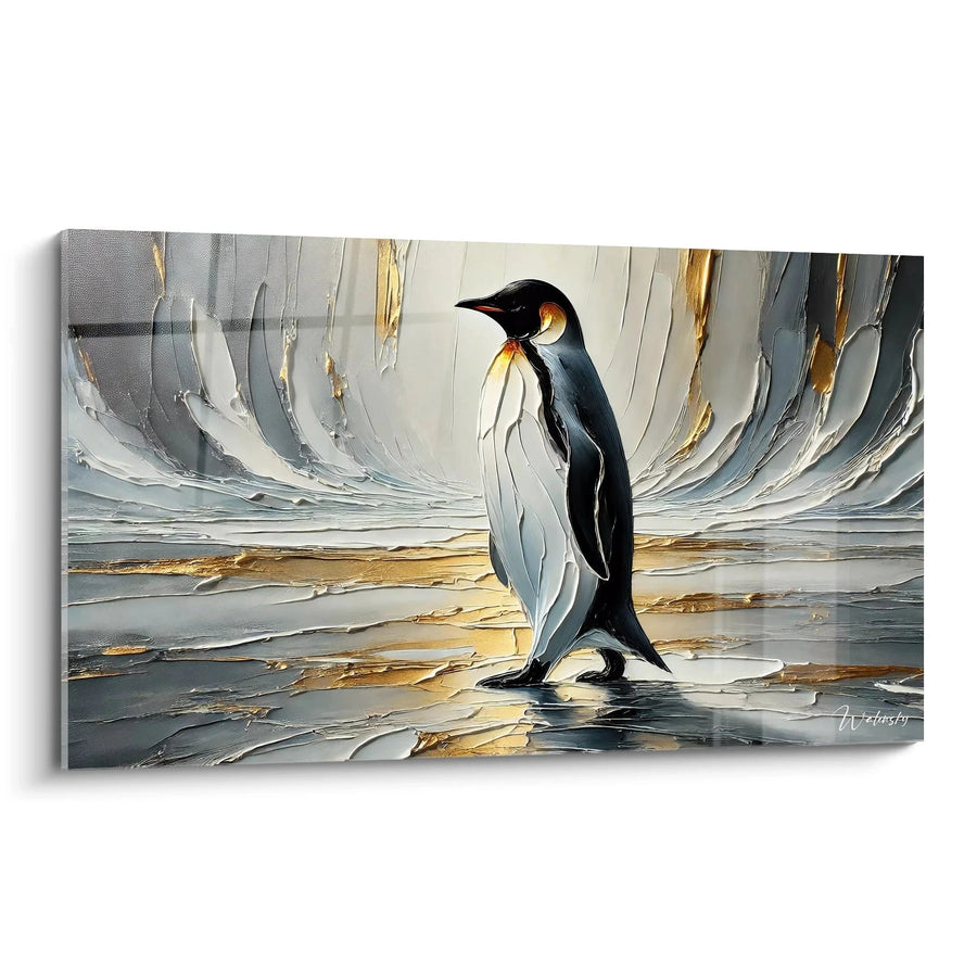 Cuadro Majestad de los Hielos - Edición Pingüino Animales