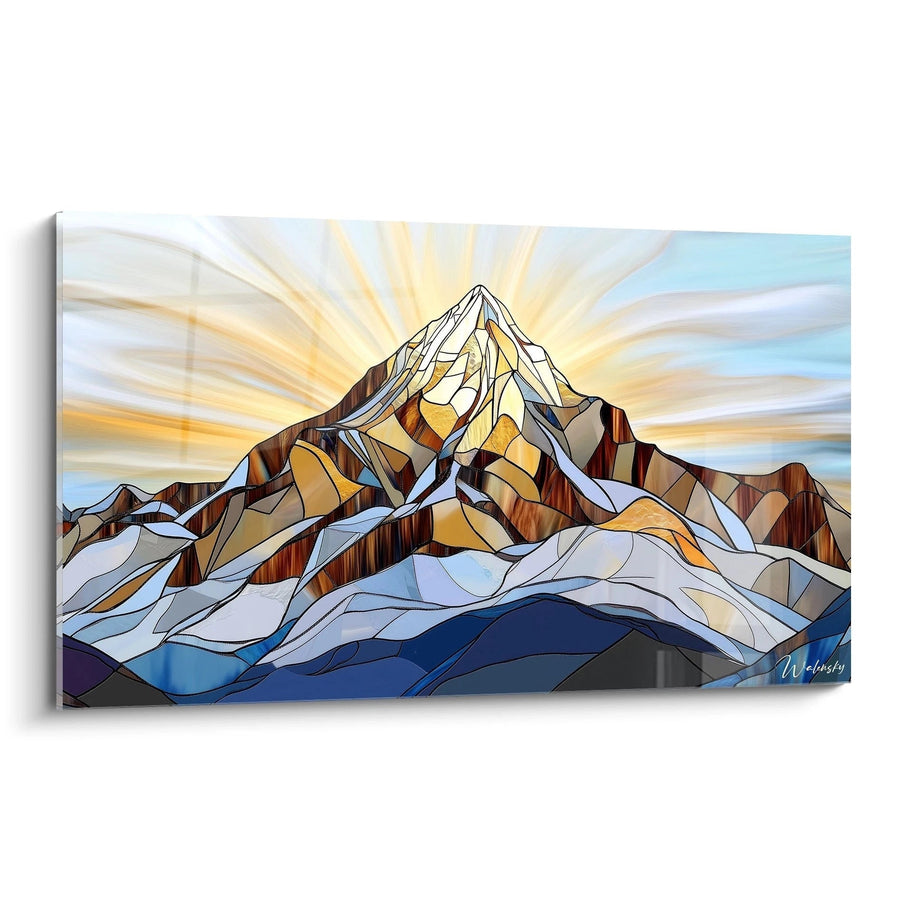 Tableau Majesté Glaciale - edition vitraux
