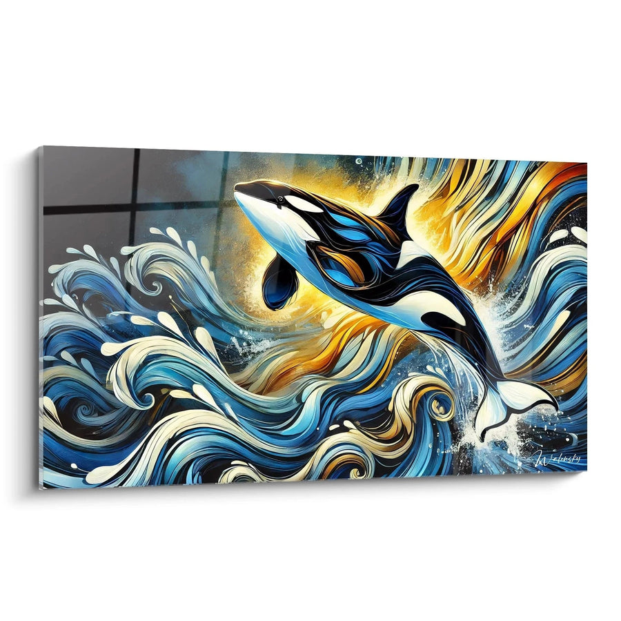 Cuadro Majestad Oceánica - Edición Animales