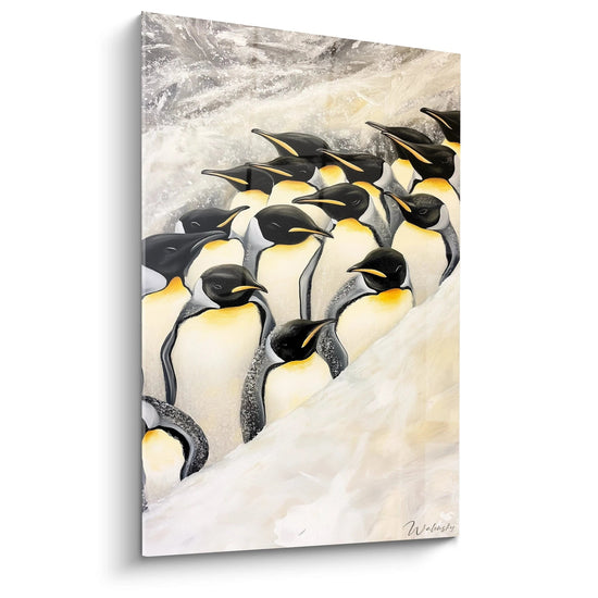 Cuadro Pingüino Coro de Hielos - edición pingüino