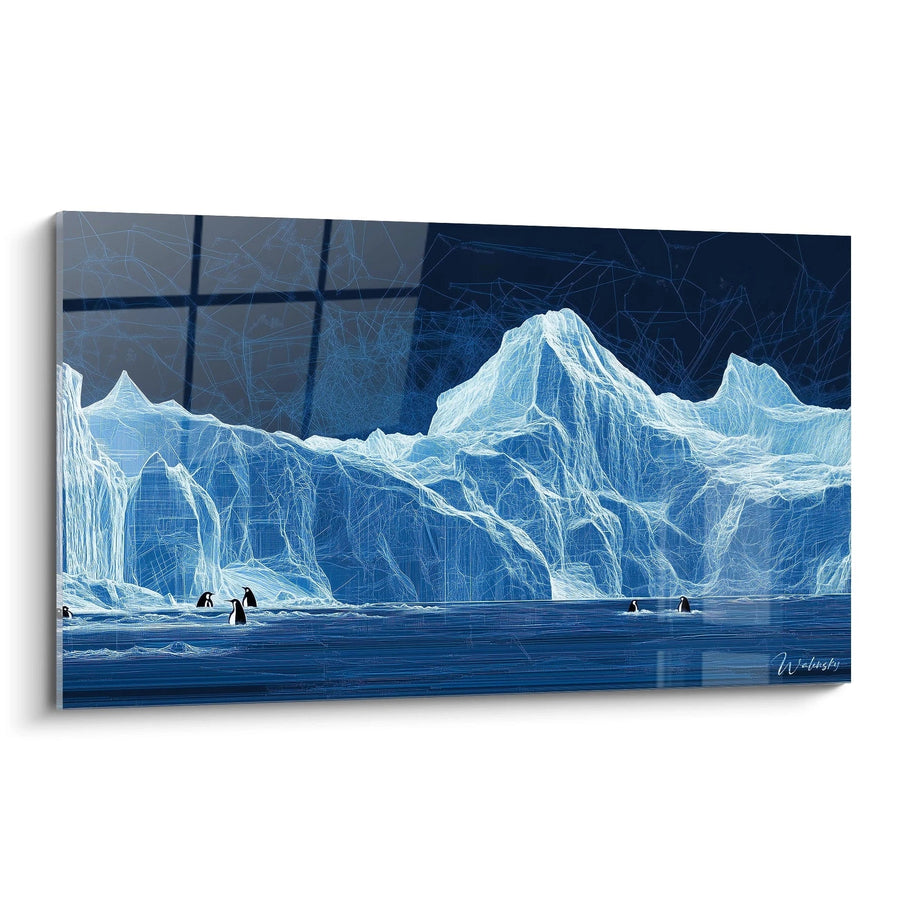 Tableau Manchot Royaume de cristal - édition manchot
