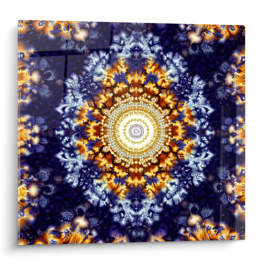 Cosmic Mandala Artwork - Celestial Radiance - Fractal Edition