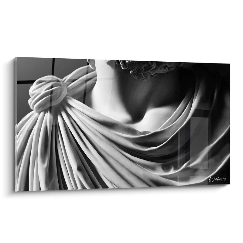 Marble and Fluidity Painting - Black and White Abstract Edition
