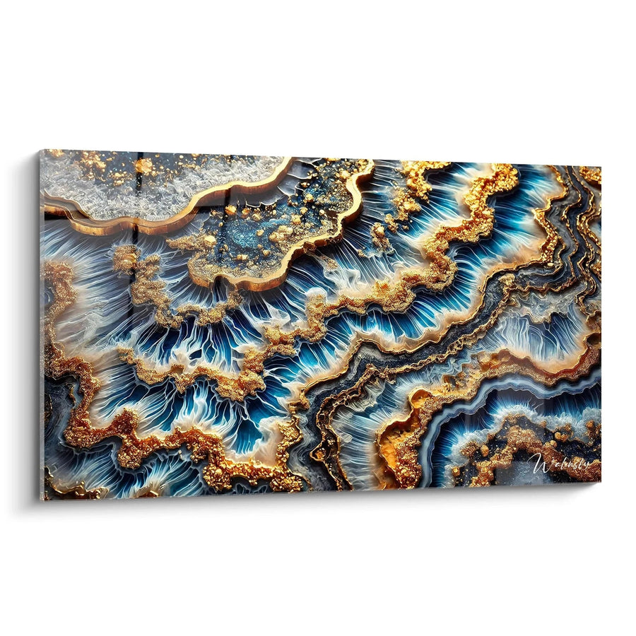 Cuadro Marea Dorada - Edición Estilo Epoxi