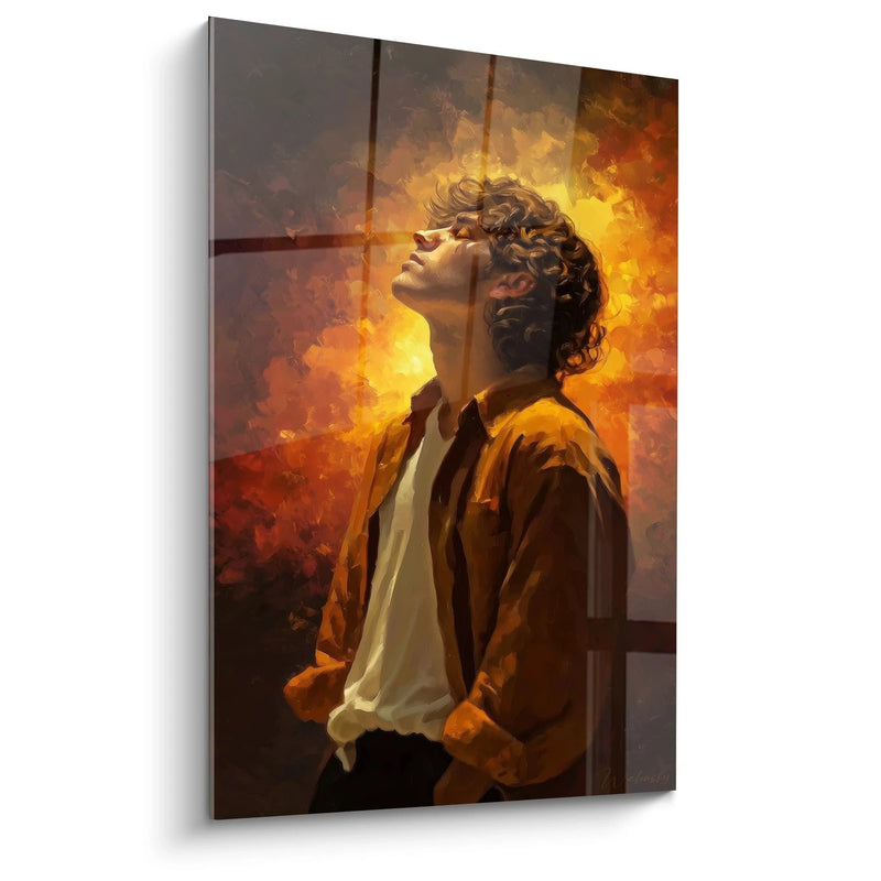 Tableau Masculinité - Rêverie ambrée - édition beauté masculine