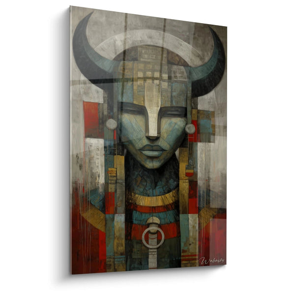 Tableau Masque Initiatique - édition art tribal