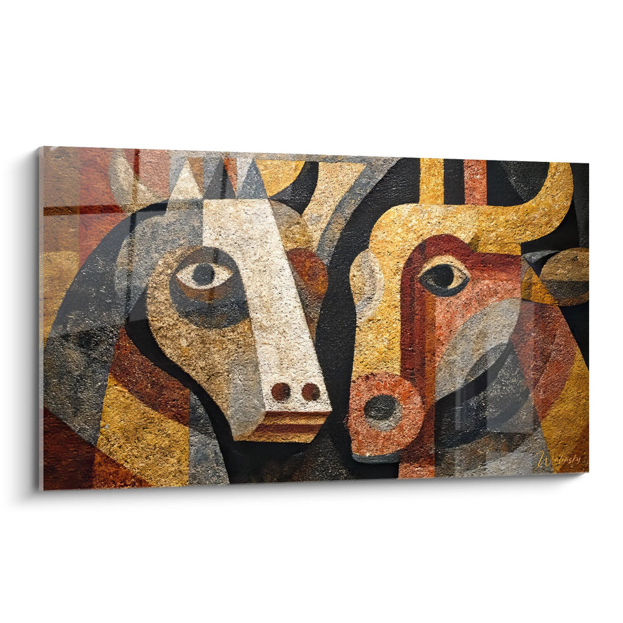 Tableau Masques Africains - Portraits Mystiques - édition culture Africaine