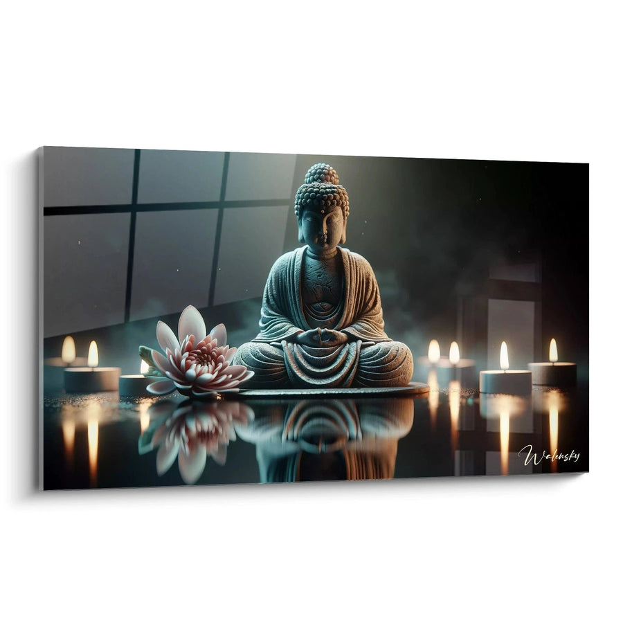Peaceful Meditation Painting - Zen Edition