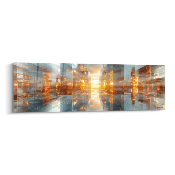 Metropolis Copper Soul Wall Art - Trompe l'oeil Edition