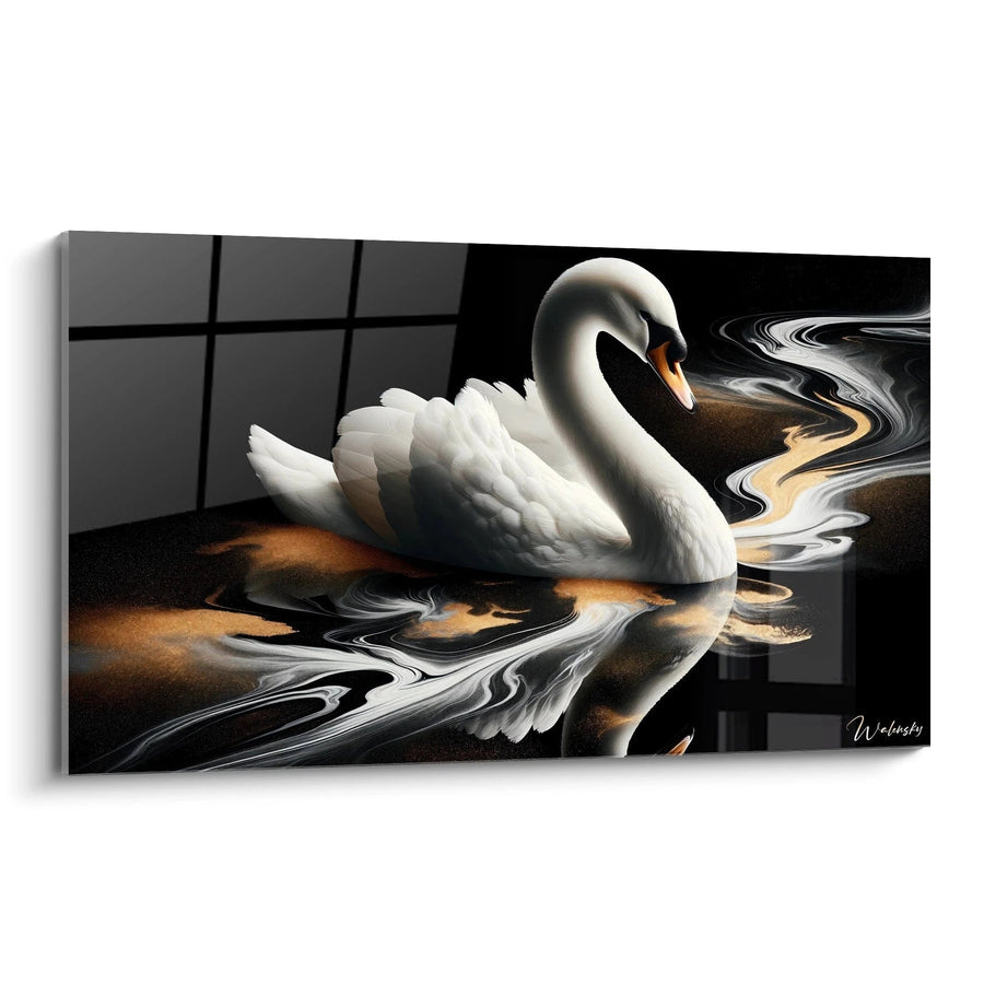 Tabla Espejo Mística del Cisne - Edición Animales