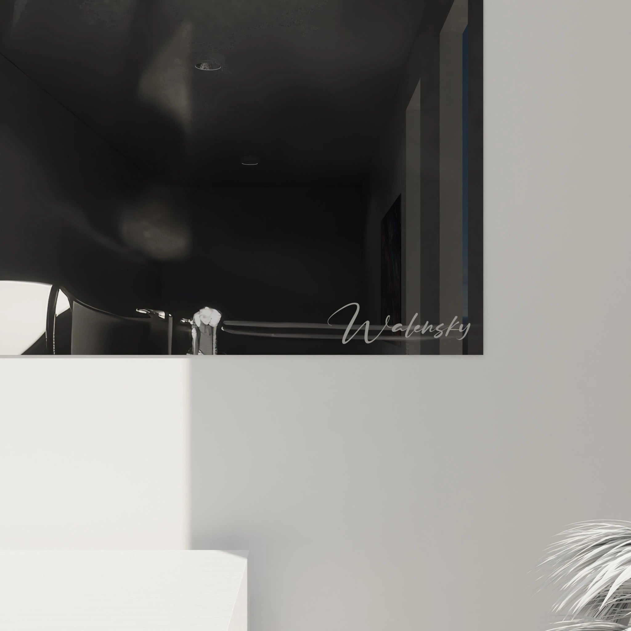 Tableau mode noir et blanc de Walensky pour une décoration intérieure moderne et élégante
