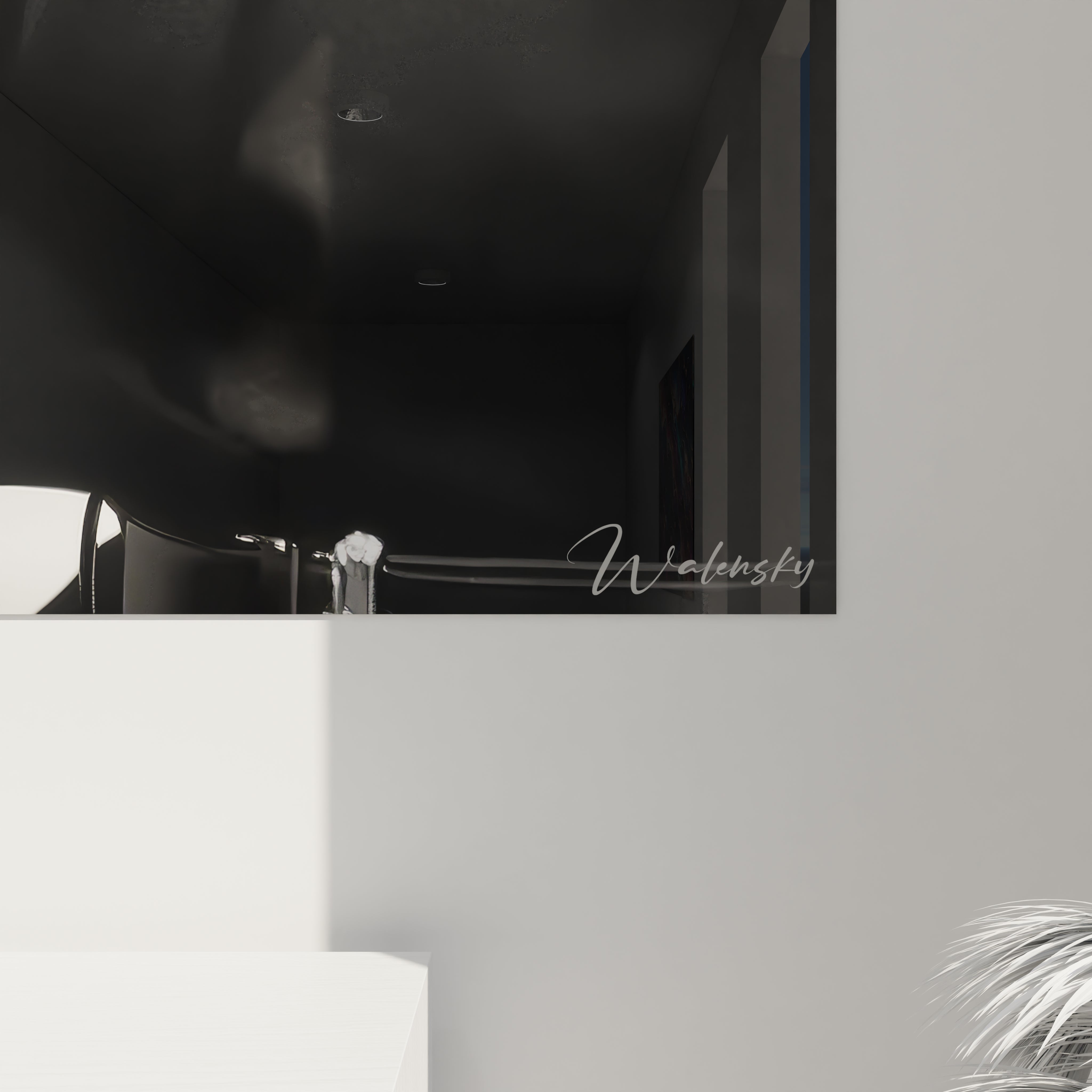 Tableau mode noir et blanc de Walensky pour une décoration intérieure moderne et élégante