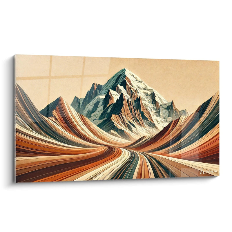 Tableau Mont Blanc N°1 - Edition France Autour du Monde