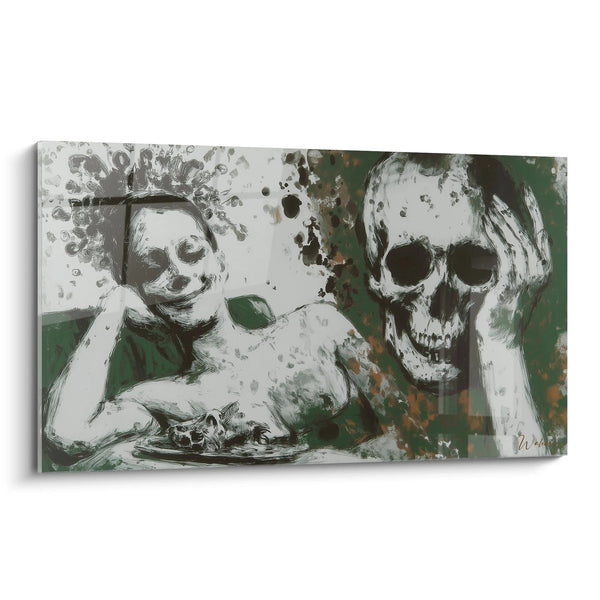 Tableau mort beauté fanée - édition vanité