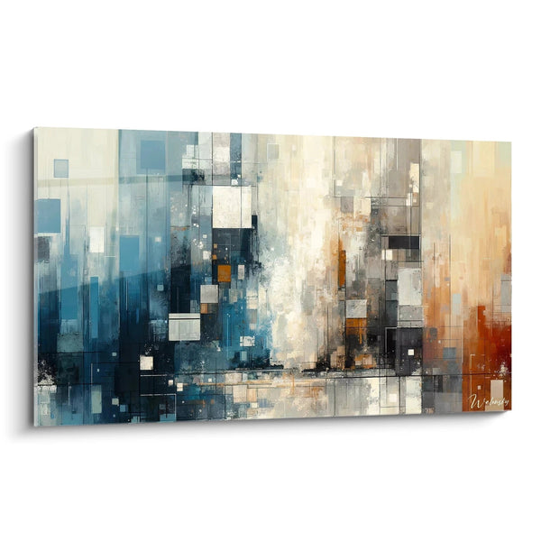 Cuadro Mosaico Urbano - Edición Cubismo Abstracto