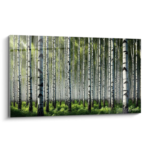 Cuadro Pared de Tronco - Edición Bosque Paisaje