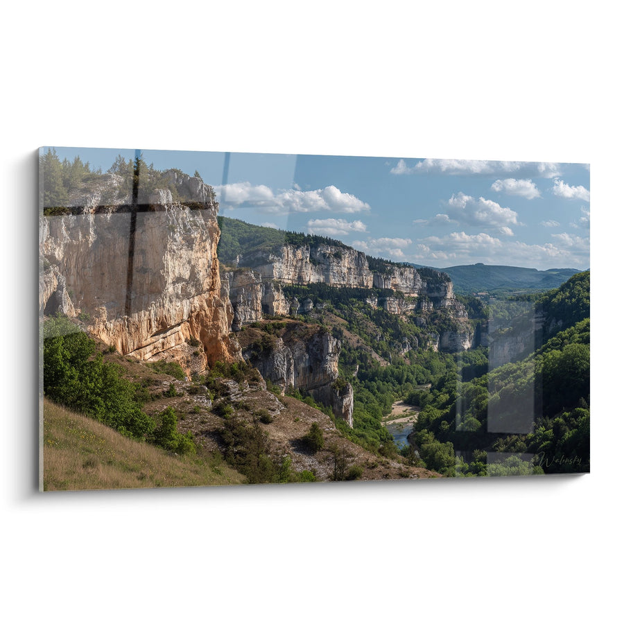 Tableau canyon calcaire - Gorges majestueuses - édition montagne