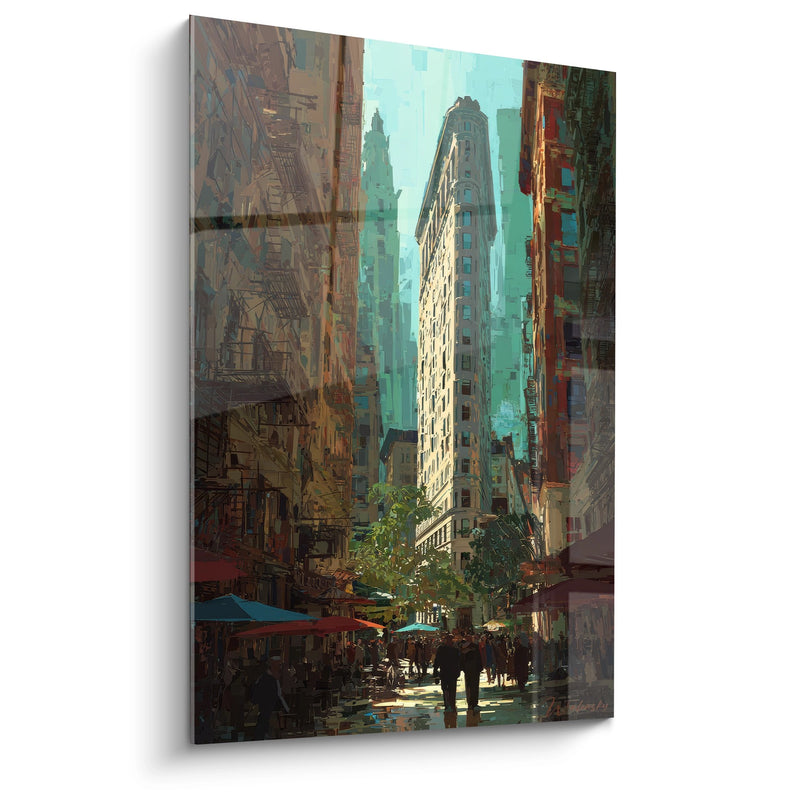 Tableau Flatiron Building New York - Canyon Urbain - édition New York