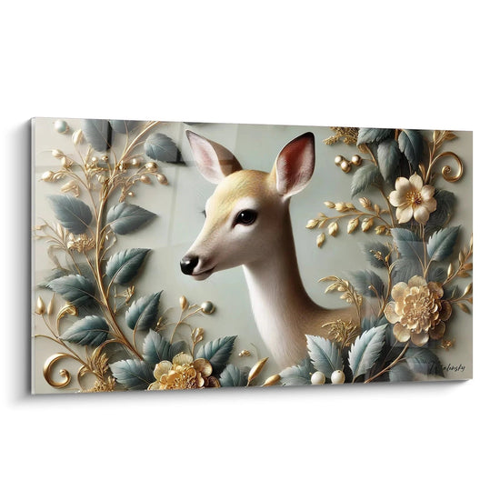 Cuadro Murmuro de las Hojas - Edición Biche Animales