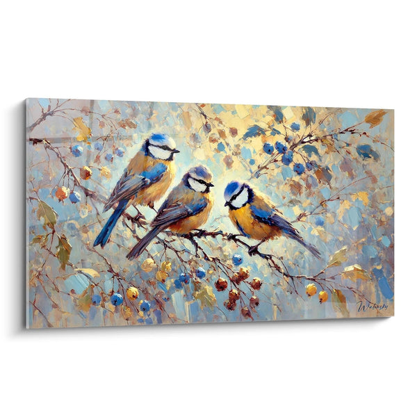 Cuadro Murmullos de Otoño - Edición Pájaros Animales