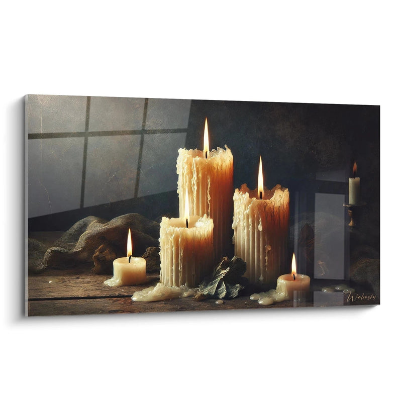 Quadro Sussurri della Fiamma - Edizione Candela Zen