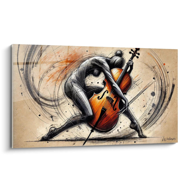 Cuadro Música N°2 - Edición Música Abstracta