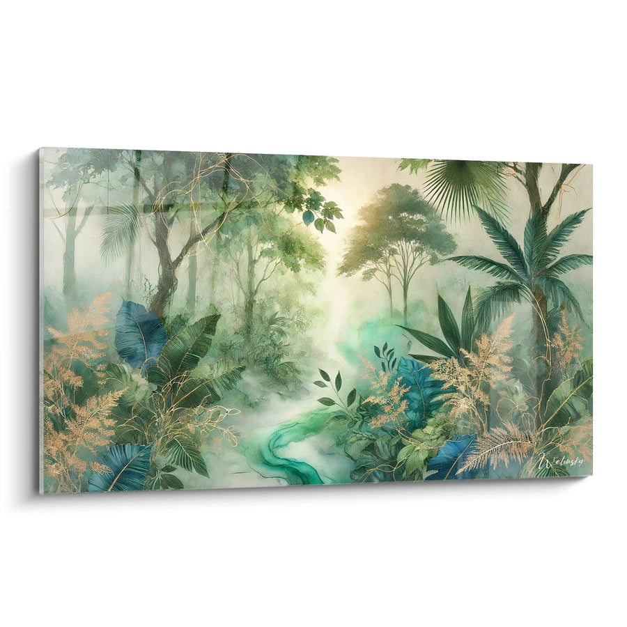 Mystery Jungle Painting - Jungle Landscape Edition