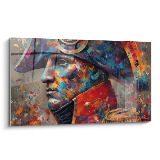 Tableau Napoléon Tempête de Pixels - édition Napoléon