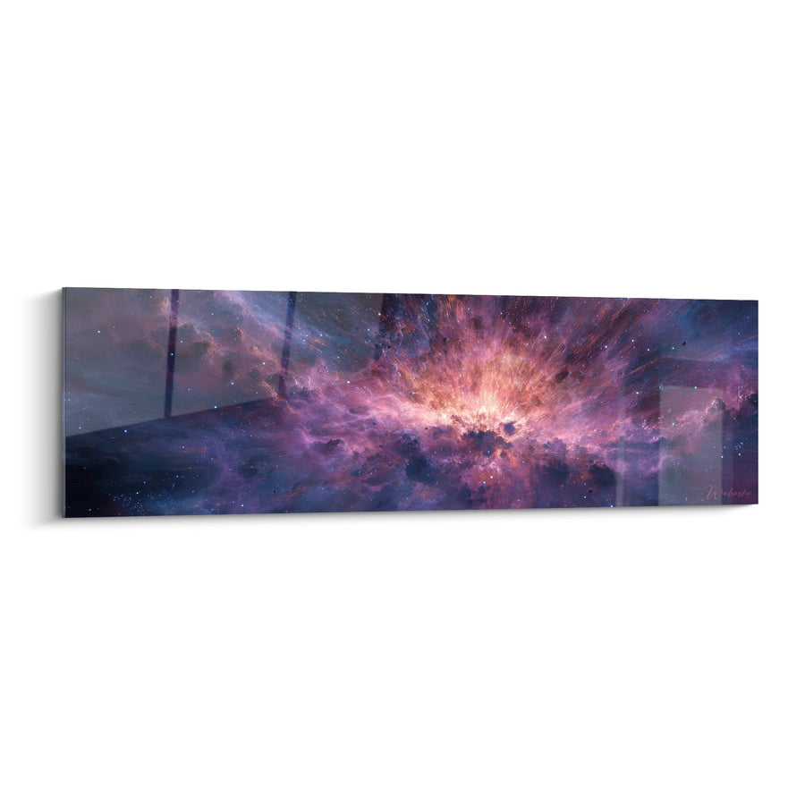 Tableau nébuleuse cosmique - Explosion stellaire - édition Divers espace
