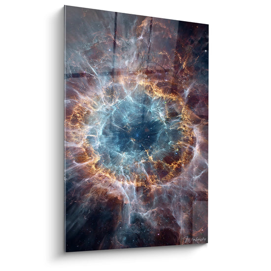 Tableau nébuleuse spiralée - Œil cosmique - édition Divers espace