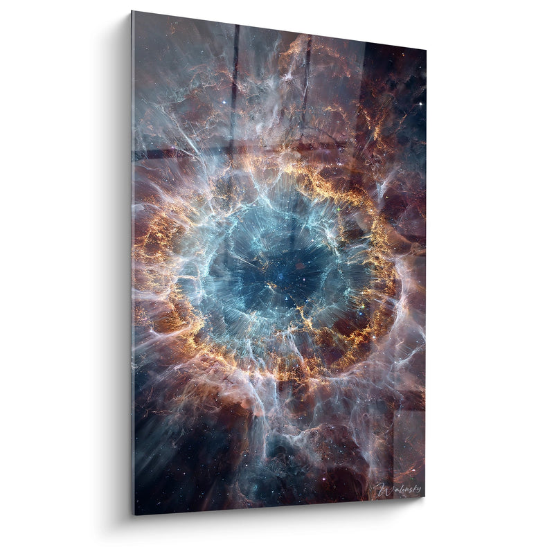 Tableau nébuleuse spiralée - Œil cosmique - édition Divers espace