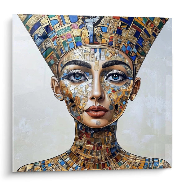 Cuadro Nefertiti mosaico de los tiempos - edición Egipto