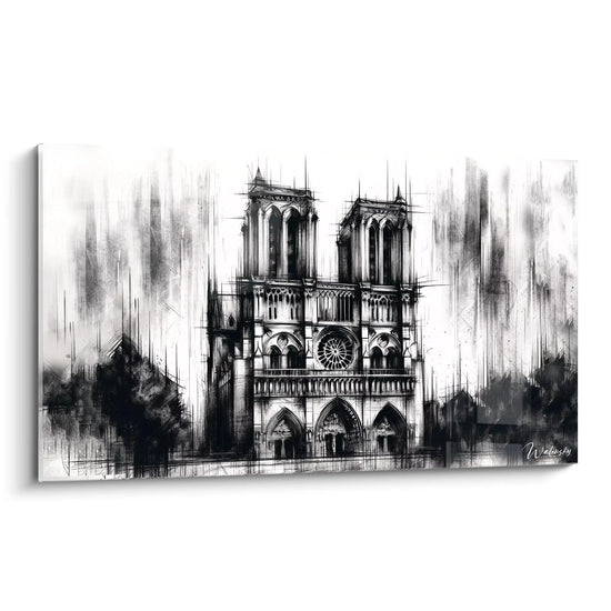 Quadro Notre Dame N°1 - Edizione Parigi Intorno al Mondo