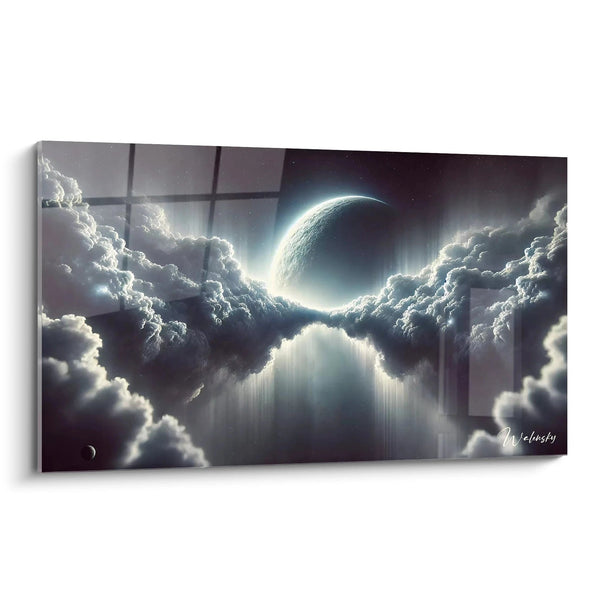 Cuadro Nubes Lunares - Edición Espacio