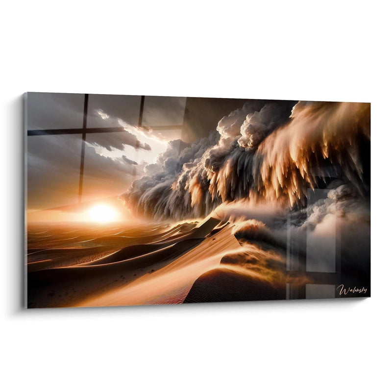 Gemälde Odyssee der brennenden Sande - Limitierte Auflage🥇