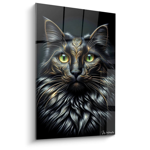 Shimmering Gold Ornaments Animal Artwork - Animals Edition