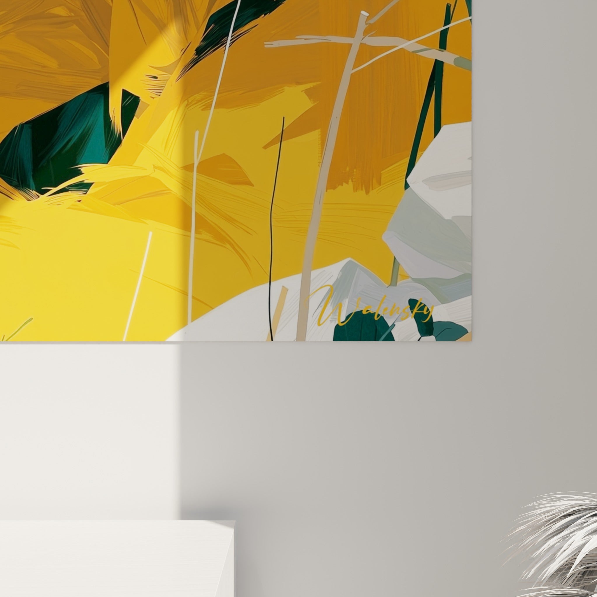 Empâtements orangés et coulures sombres du pelage d'ours brun visibles en gros plan sur la toile