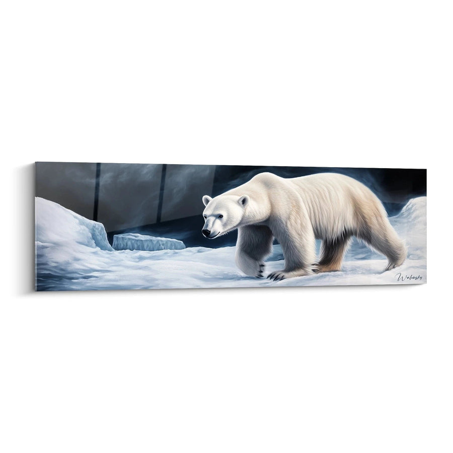 Tableau Ours polaire Chasseur des glaces - édition ours polaire