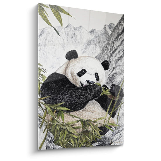 Panda Sage of the Heights Wall Art - Panda Edition