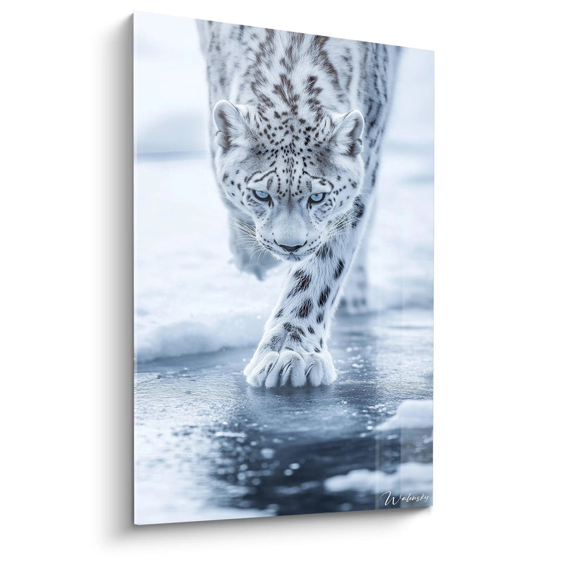 Tableau panthère des neiges N°3 - Edition Animaux